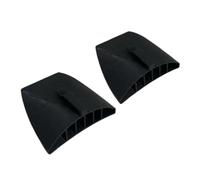 Bbajszx Curved Cuff Clips for Daily Motorcycle Use, Pair of 3D Printed Vent Pieces with Open Channel Body Shape Motorcycle Cuff Vent Clips Riding Sleeve Opener Warm Weather Road Travel Gear