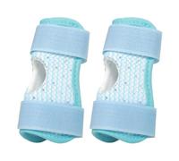 Bbajszx Dog Joint Wrap for Routine Wear, Open Window Sleeve Pair with Flexible Fabric Strap Closure Pet Joint Wrap Canine Sleeve Breathable Leg Brace Daily Mobility Aid Hook Loop Closure