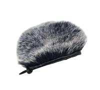 Bbajszx Durability Artificial Furry Wind Muff for H5 H6 XYH5 Microphone Recorder Ideal for Outdoor Interviews and Music Pickup Windscreen