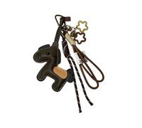 Bbajszx Easy Install Bag Charm Decorative Horse Accessory Quickly Upgrade Bags Look Pendant Present for Any Celebration Fashion Decoration