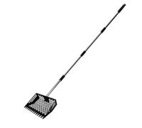 Bbajszx Easy to Clean Adjustable Chicken Waste Scoops Large Chicken Poops Scooper for Effective Poultry Coops Sanitation Poultry Collaboration Cleaning Shovel