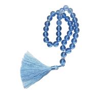 Bbajszx Elegant Glass Muslims Tasbih 33 Beads Dhikr Bead for Spiritual Practice Religious Ritual and Mindful Reflection Islamical Prayer Beads