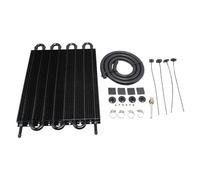 Bbajszx High-Efficiency Auto Manual Transmission Fluid Radiator 8 Rows for Enhanced Cooling Systems Heavy Duty Aluminum Remote Transmission Fluid Radiator