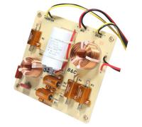 Bbajszx Internal Rewiring Crossover Board 3 Way Passive Tweeter Bass Divider with Prewired Wires, 170 X 150 Mm PCB for Cabinet Repair