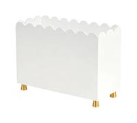 Bbajszx Magazine Rack with Acrylic Panels, Vertical Folder Storage Organizer and Raised Base for Desk Decluttering Desktop Literature Holder Acrylic Paper Sorter Work Desk File Rack Vertical Shelf