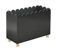 Bbajszx Magazine Rack with Acrylic Panels, Vertical Folder Storage Organizer and Raised Base for Desk Decluttering Desktop Literature Holder Acrylic Paper Sorter Work Desk File Rack Vertical Shelf