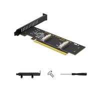Bbajszx MCIOs to PCIe 5.0 X16 Adapters Card for Fast Speed NVMes and GPU Expansion with Low Profile Design Fast Speed NVMes Adapters
