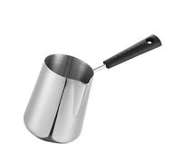 Bbajszx Modern Stainless Steel Coffee Maker with Ergonomic Handle and Clear Markings Suitable for Camping and Travel Coffee Maker with Measurements