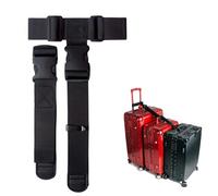 Bbajszx Multifunctional Luggage Connection Belt Strong Polyester Webbing for Joining 3 Suitcases Together Adjustable Luggage Band