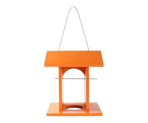 Bbajszx Natural Blends Hanging Bird Bath Two Bowls House Styles for Yard Patios Outdoor Use Durability Wood Hanging Waterer