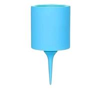 Bbajszx Portable Grass Drink Holder for Golfers, ABS Ground Stake Cup Stand for Course Waiting and Beverage Access During Play Ground Cup Putting Green Accessory Golf Bag