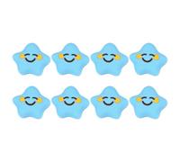 Bbajszx Racket Dampener Silicone Star Accessory for Daily Practice, Clip-on String Insert, Softer Feel Racquet String Insert Tennis Practice Play Silicone Star Spare Bag Sports Accessory Softer Feel