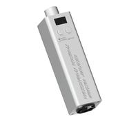 Bbajszx Rehearsal Headphone Amplifier Portable XLR Entry 3.5 Mm Listening Output Mono Stereo Selector Metal Housing Clip Studio Creator Equipment