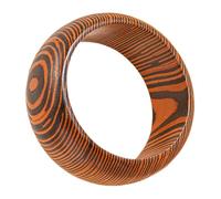 Bbajszx Sleek Natural Wood Bangle Contemporary Textured Finish Adjustable Wrist Jewelry Stylish Accessory for Her or Him Modern Minimalist Wooden Bangle