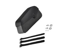 Bbajszx Storage Bag for Daily Cycling Users, Opening, Narrow TPU Frame Pouch with Strap and Bolt Mount Setup, Bike Gear Holder 18.3x8.5x5cm Frame Cockpit Cycling Top Tube Storage Lid Carry TPU
