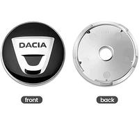BBASDF 4Pcs Car Hub Centre Caps for Daihatsu Sirion (Typ M300 Bj.2005-2011), Aluminum Wheel Center Caps 60mm with Car Logo Emblem Sticker Accessories Wear Resistant Anti Rust