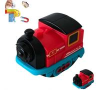 BBASILIYSD 2-Pack Replacement Electric Train Cars,2-Pack USB Rechargeable Add-On Train Cars,Electric T-rain Set Flexible Track,Not Standalone,Tracks & Cable Not Included,for Use with Tracks Only