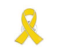 BBASILIYSD Bring Them Pin, Metal Yellow Cancer Ribbon Pin Israeli Hostage Pin Support Mental Awareness Campaign Charit Pins Health
