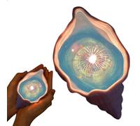 BBASILIYSD Ocean-Inspired Shell Candle Set,Handmade Natural Scented Seashell Candles,White & Blue Shell Shaped Candles with Decorative Sea,Beach Theme Home Decor Gifts for Women Room Decor