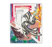 BBAUER Frank Stella Posters《Moby Dick, 1989》Canvas Painting Abstract Wall Art Frank Stella Print Modern Picture For Living Room Home Decor 50X70cm No Frame