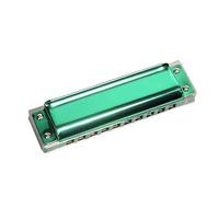 BBAUER harmonicas for adults chromatic harmonica harmonica kids10-Hole 20-Tone Diatonic Harmonica in the Key of C for Beginners, Adults, and Music Lovers, Two Colors(Color:2)