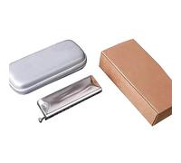 BBAUER harmonicas for adults harmonica kids harmonica set 12-hole chromatic scale standard tuning model C key, suitable for students and beginners