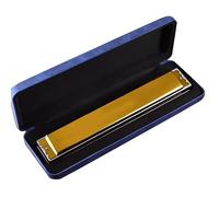 BBAUER harmonicas for adults harmonica kids harmonica set 28-Hole 28-Note Polyphonic C Key, Three Colors Are Optional, Suitable for Novice Students and Adults(Color:3)
