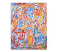 BBAUER Jasper Johns Posters《0 through 9》Canvas Wall Art Jasper Johns Painting Jasper Johns Print For Living Room Home Decor Picture 40X60cm X1 No Frame