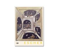 BBAUER M.C. Escher Poster M.C. Escher Other World Wall Art Abstract Art Canvas Painting M.C. Escher Prints Picture for Home Decor 40x60cmx1 No Frame