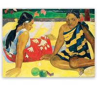 BBAUER Paul Gauguin Poster Paul Gauguin Two Women Canvas Painting Vintage Wall Art Paul Gauguin Prints For Living Room Decor Picture 60x80cmx1 No Frame