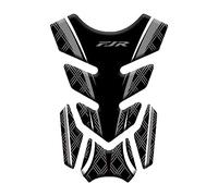 BBAUER Sticker Protector Motorcycle Carbon-Look Tank Pad Protector Decal Stickers for Y-AMAHA FJR 1300 1200 FJR1300 A AS ABS (Color : Grey)
