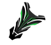 BBAUER Tank Sticker Motorcycle Tank Pad Protector Decal Stickers For Kawasaki Z400 Z650 (Color : Green)