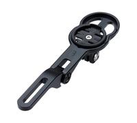 Bbb Aeromount Duo Handlebar Cycling Computer Mount Silver One Size Black