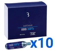 Bbb Airtank 16g Co2 Cartridge 10 Units 16 g Silver