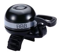 BBB BBB-14 Easy Fit Deluxe Bicycle Cycle Bike Light Weight Bell Black/Grey
