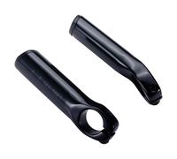 BBB BBE-17 Light Straight Curved Bicycle Cycle Bike Aluminium Bar Ends BLACK