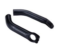 BBB Cycling Curved Bar Ends One Piece Design Lightweight Strong Aluminium Anatomically Shaped 150mm LightCurved Bar Ends BBE-18