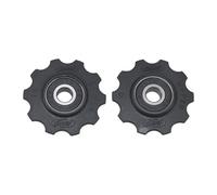 BBB Cycling, 2x 11-T Derailleur RollerBoys Rear Wheel Pulleys for Urban and Road Bikes, 9- 10- and 11-Speed Campagnolo Shimano and SRAM BDP-02