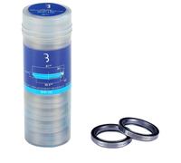 BBB BHP-182 20 pieces Headset Bearings ×20, 1.1/8, 41×6.5mm, 36°×45° Silver