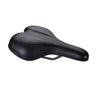 BBB BSD-92 - Road Touring Bike Saddle Meander Active Saddle Black 185mm Wide