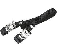 BBB Cycling Bike & Tight | Bike Pedal Straps Nylon I Extra Durable Toe Clips For Bike Pedals I All Weather Conditions Exercise Bike Pedal Straps I BPD-30, Black
