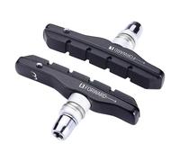 BBB VeeStop Replacement Bicycle Cartridge V-Brake Blocks 2x Pairs - Black