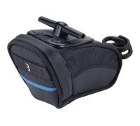 BBB-BSB-13 Curve Pack Saddle Bag With Lockable Zipper & Seat Post Straps S