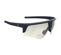 BBB Cycling Glasses Photochromic and Bifocal Sports Glasses Durable Cycling Sunglasses Men and Women 100% UV Protection Gravel Bike Road Bike & MTB Comet Reader PH Matt Black +2.5 BSG-76PH