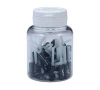Bbb Cableend N-al 4 Mm Bcb-153 Shift Cable Terminal 50 Pieces One Size Black