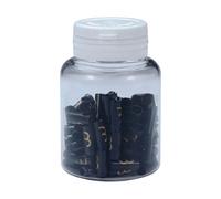 Bbb Cableend S-al Cable End 100 Units Shift Cable Terminal 100 Pieces One Size Black