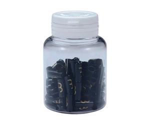 Bbb Cableend S-al Cable End 100 Units Shift Cable Terminal 100 Pieces One Size Black