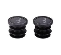 BBB Carbon Texture Bar Plugs - Black