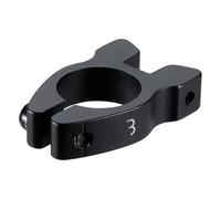 BBB Cycling Bike Seatpost Clamb Single Bolt Screw-on Seat Post Clamb for Aluminium Seatposts Roadbike, MTB and E-Bike | Black 31.8 mm CarrierClamp BSP-99