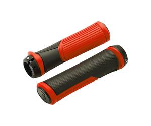 BBB Cobra Lock On Grips Black/Red 146mm BHG-96